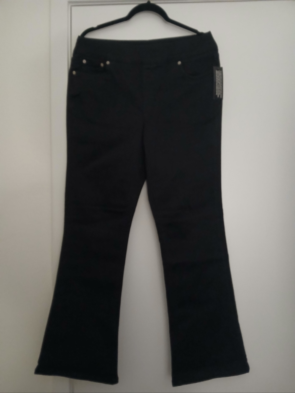 Black Flared Pants